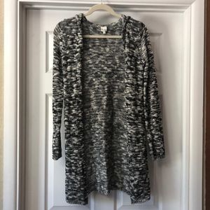 Miss Girls Hooded Sweater, New